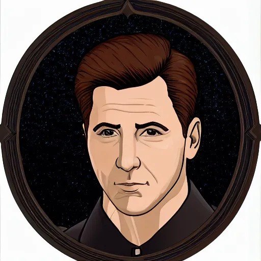 Prompt: A highly detailed award winning masterpiece portrait of Sterling Mallory Archer, 4k