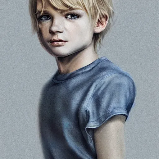 Image similar to a detailed full body portrait of a blonde boy with blue eyes, digital concept art illustration, incredibly detailed and realistic, 8 k, sharp focus