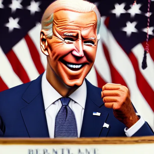 Prompt: joe biden eating worms highly detailed, super realistic, perfect lightning