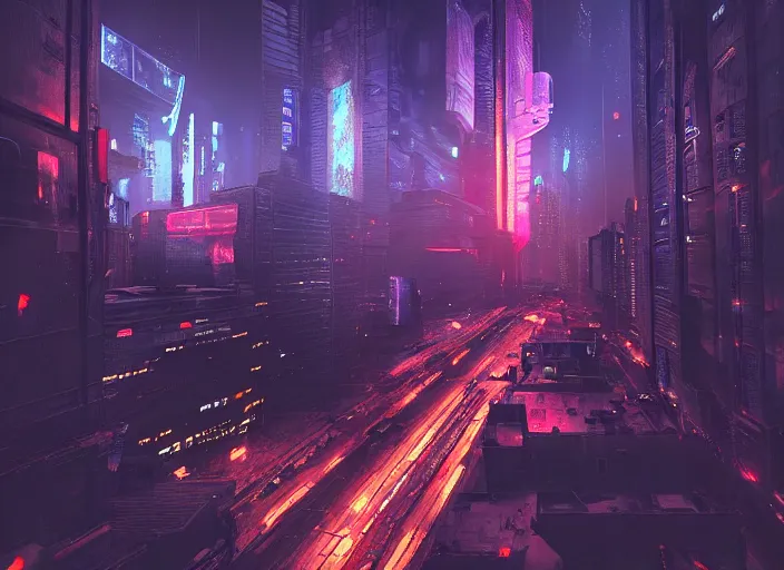 Image similar to cyberpunk scifi scene of paris at night, scifi drones in the sky, artstation, matt painting, very detailed, maximalism, ambient occlusion, volumetric light, atmospheric haze, unreal engine, hyper realism, realistic shading, cinematic composition, realistic render, octane render, detailed textures, photorealistic, wide shot