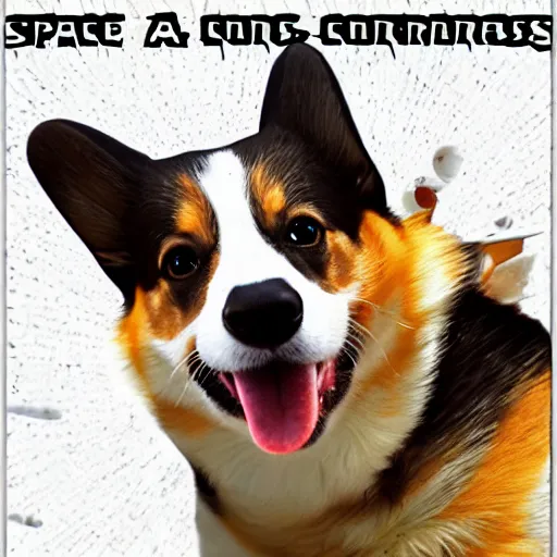 Prompt: space corgis