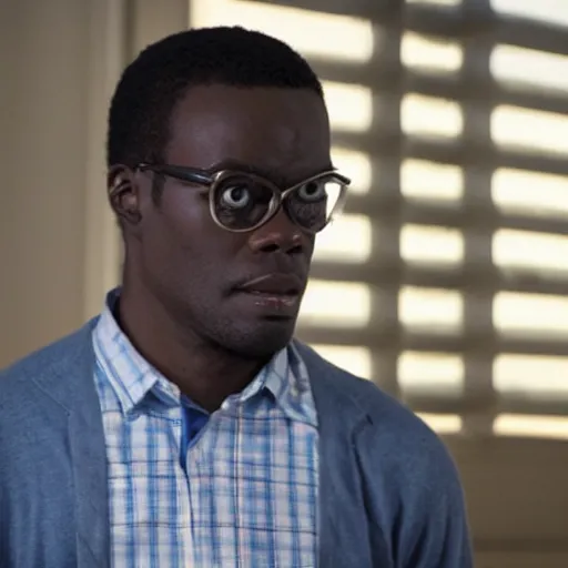 Prompt: William Jackson Harper as mr fantastic