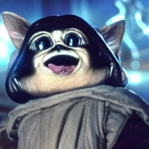 Prompt: a film still of mogwai in star wars realistic, detailed