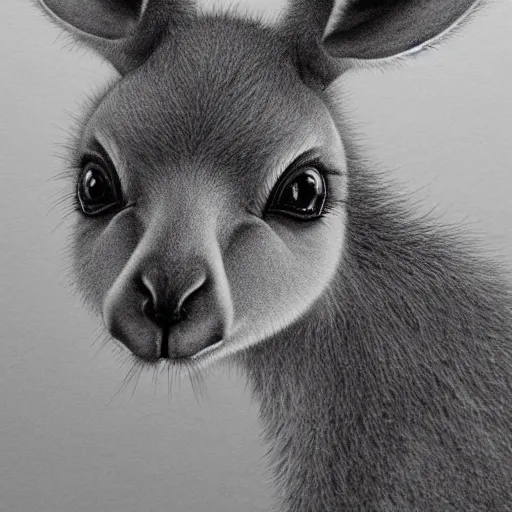 Image similar to a kangaroo as a highly detailed cute face, full body, fantasy art, syle of masami kurumada, illustration, epic, fantasy, intricate, hyper detailed, artstation, concept art, smooth, sharp focus, ray tracing