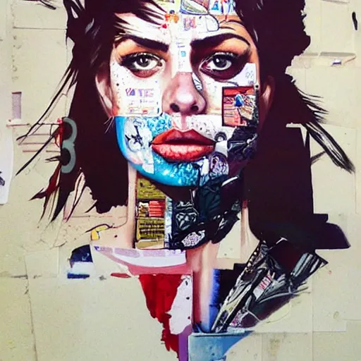 Image similar to portrait by Sandra Chevrier