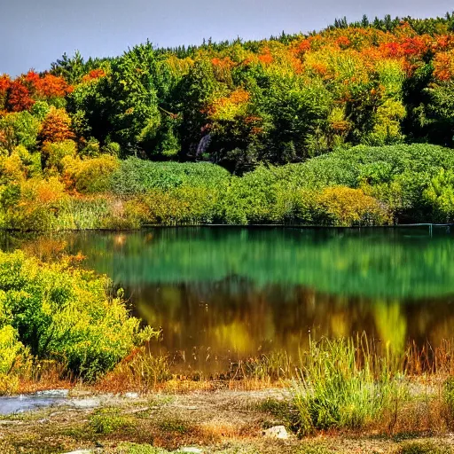 Prompt: if apple designed country, rhode island johnson pond aka lake