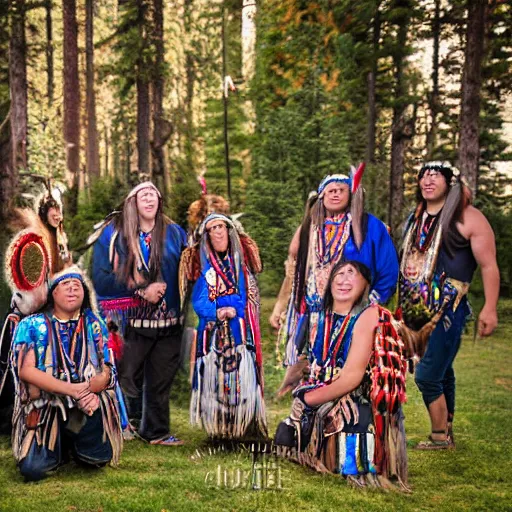 Prompt: coeur d'alene tribe photography