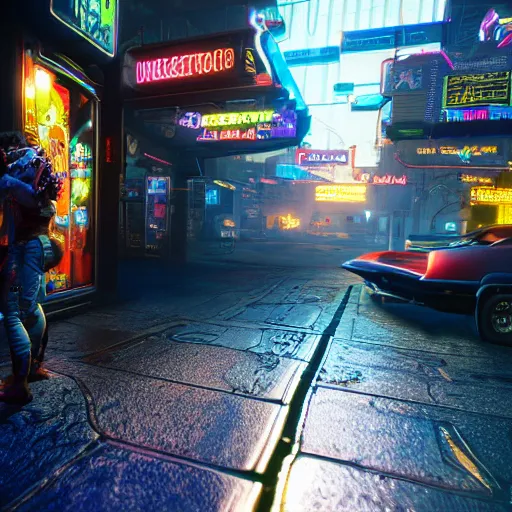 Image similar to cheech wizard in cyberpunk 2 0 7 7 8 k hyperdetailed photorealism hdr unreal engine 5 extremely high level of detail