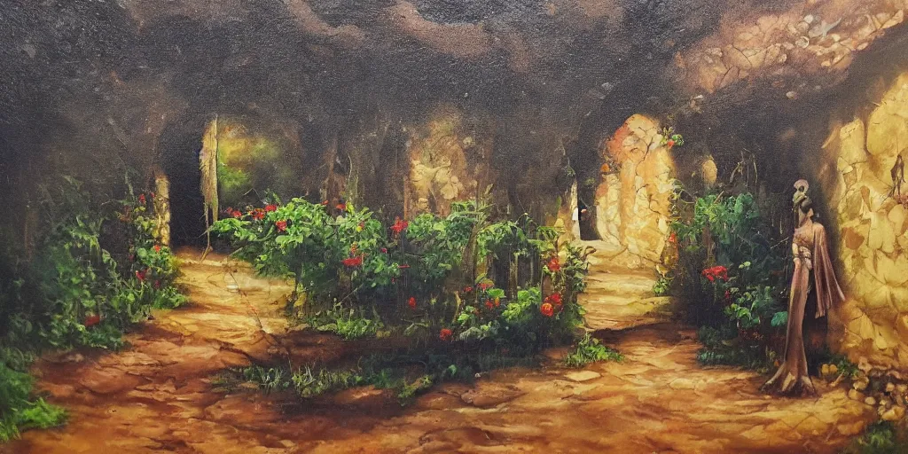 Image similar to fantasy tarroka, oil painting