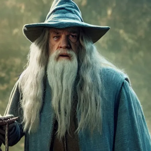 Image similar to Gandalf from Stranger Things (TV series)