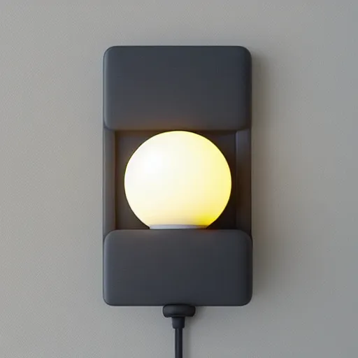 Image similar to the word ERAY as a night light