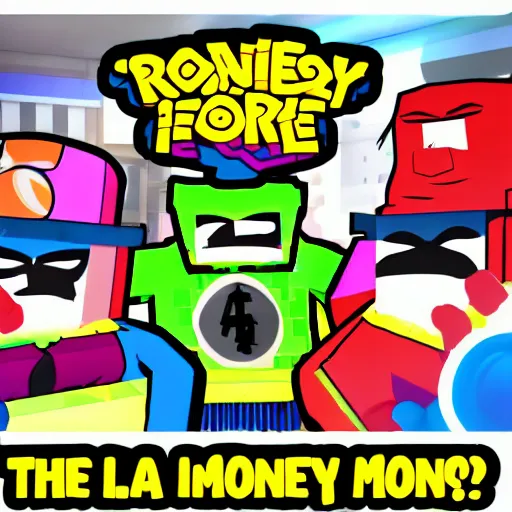 Image similar to funnycore funny funny funny i've been making roblox money