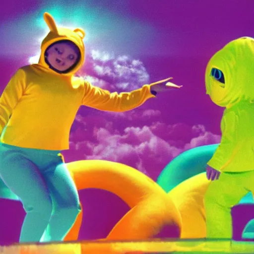 Image similar to teletubbie acidwave