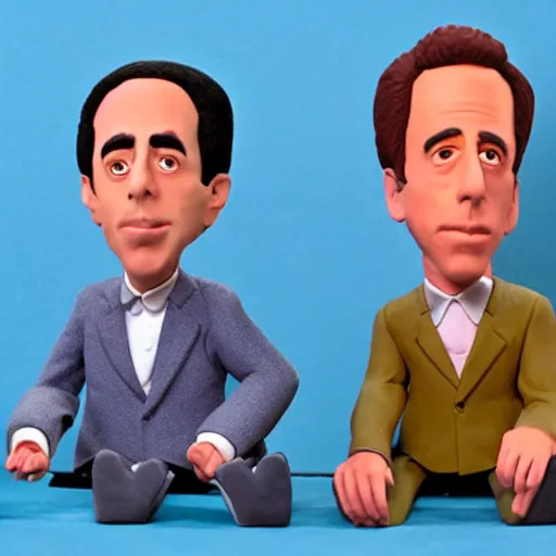 Prompt: jerry seinfeld claymation