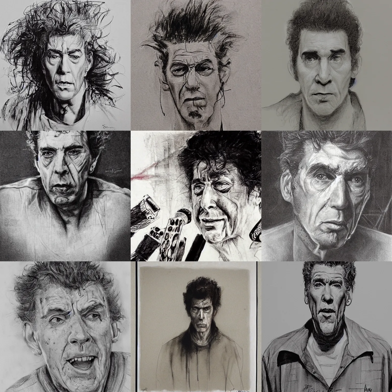 kramer sketched by stephen gammell | Stable Diffusion | OpenArt
