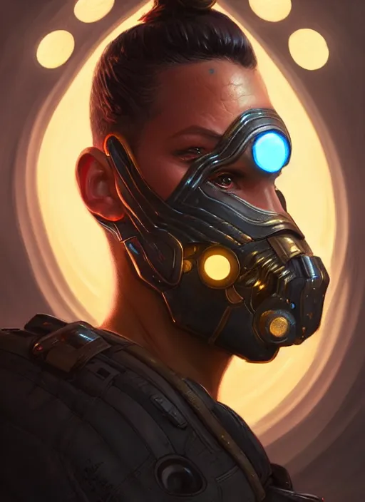 Prompt: portrait of apex legends bane, intricate, elegant, glowing lights, highly detailed, digital painting, artstation, glamor pose, concept art, smooth, sharp focus, illustration, art by artgerm and greg rutkowski, artey freytag