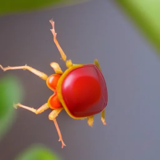 Prompt: a stink bug that looks like Ronald McDonald