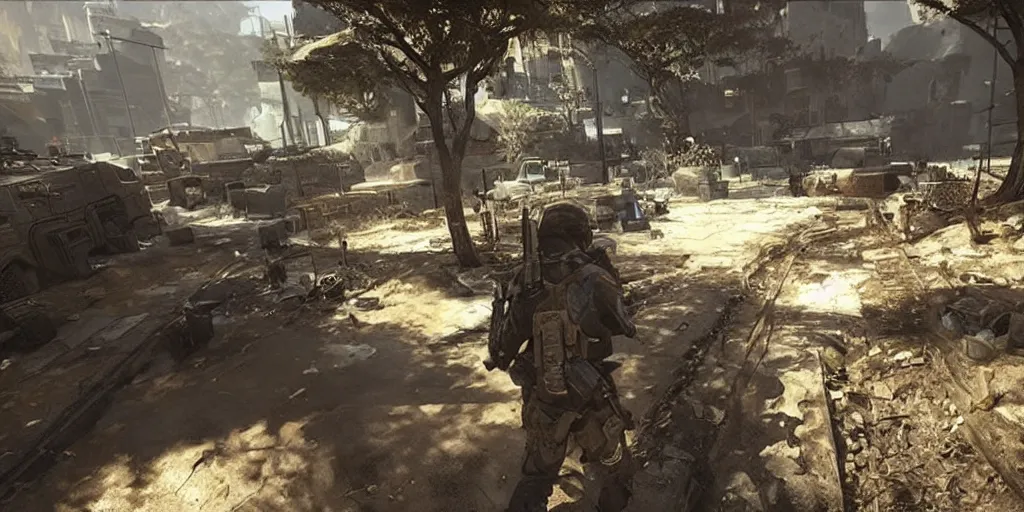 screenshot from call of duty, fps, unreal engine, | Stable Diffusion ...