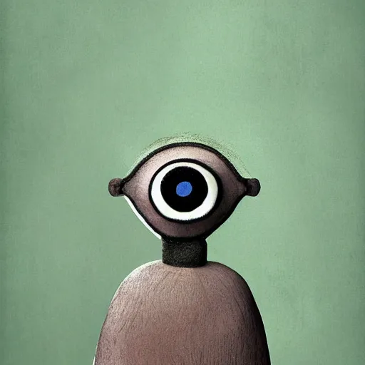 Image similar to little mr big eyes by richard hargreaves