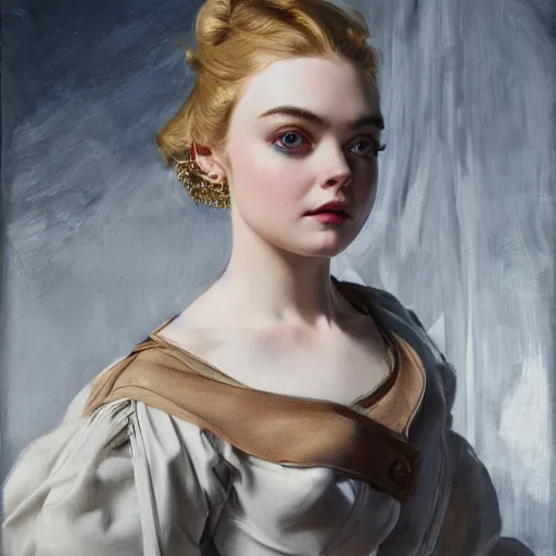 Image similar to elle fanning, ana de armas, anya taylor - joy in prey picture by j. c. leyendecker and peter paul rubens, asymmetrical, dark vibes, realistic painting, organic painting, matte painting, geometric shapes, hard edges, graffiti, street art : 2 by j. c. leyendecker and peter paul rubens : 4