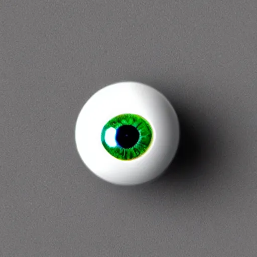 Prompt: an incredibly cute eyeball