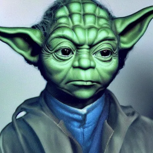 Prompt: portrait of yoda but he is an american rap singer from the 2 0 0 0's