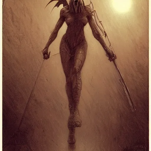 Image similar to Pyramid Head is in love, intricate, highly detailed, fullbody, artstation, dark fantasy, horror, Silent Hill game, concept art, smooth, sharp focus, illustration, art by greg rutkowski and orientalism and bouguereau and Zdzislaw Beksinski, good clear quality, lighting, biology, symmetrical artwork, perfect face, 135 mm, cinematic, hyper realism, high detail, octane render, 8k, chrome accents