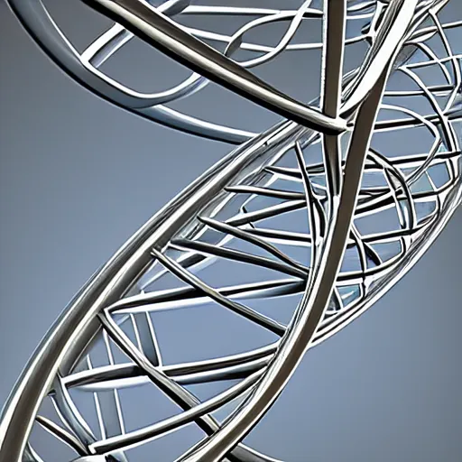 Prompt: dna helix