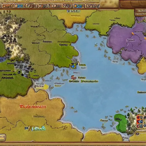 Image similar to Sid Meier's Civilization Europe map