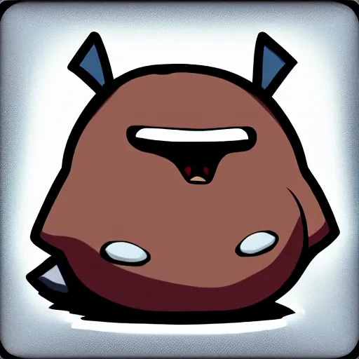 Image similar to binding of isaac pokemno game icon