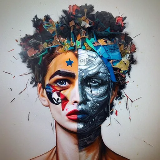 Image similar to a sculpture of the Earth, by Sandra Chevrier