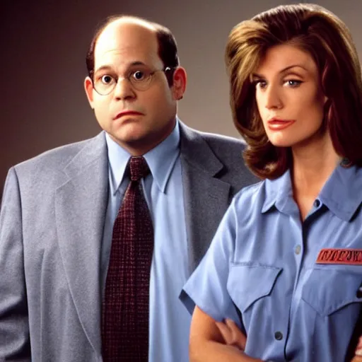 Prompt: George Costanza on law and order special victims unit