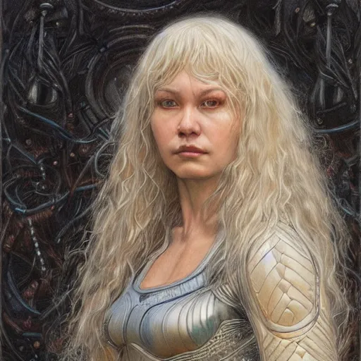 Image similar to Griffith, portrait art by Donato Giancola and James Gurney, digital art, trending on artstation