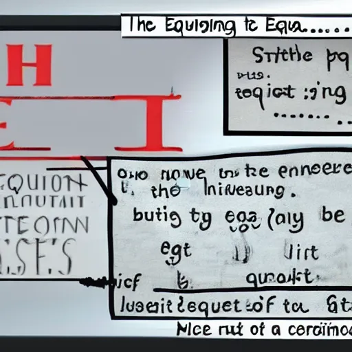 Image similar to the meaning of the equal sign