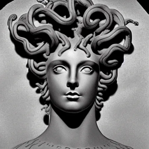 Image similar to Medusa , in all her glory