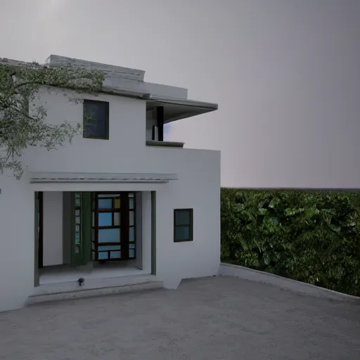 Image similar to house, imagined by a blind person, interpreted by a blind person, 4 k, 8 k