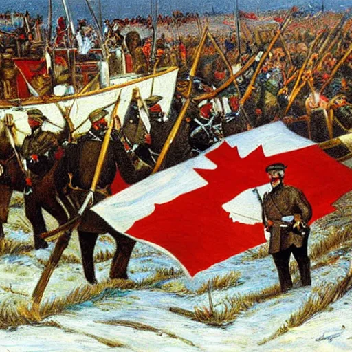 Image similar to the american was of canadian annexation 1 8 9 3 painting