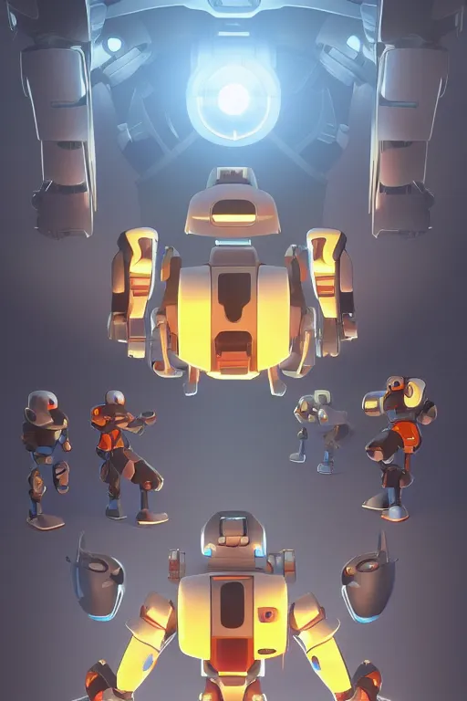 Image similar to metabots medabots medarotto medarot robot minimalist comics, behance hd by jesper ejsing, by rhads, makoto shinkai and lois van baarle, ilya kuvshinov, rossdraws global illumination ray tracing hdr radiating a glowing aura