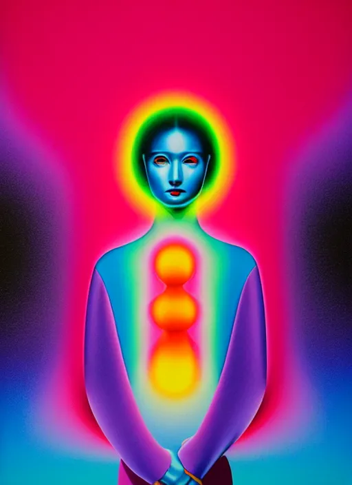 Image similar to woman aura by shusei nagaoka, kaws, david rudnick, airbrush on canvas, pastell colours, cell shaded!!!, 8 k