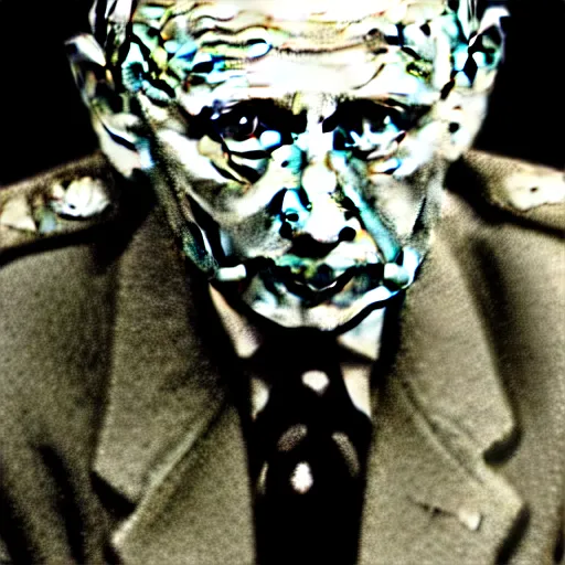 Prompt: vladamir putin a holocaust survivor, historical photo, high definition, hyperrealistic, stock photo