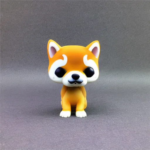 Image similar to shiba inu funko pop, high quality, high resolution