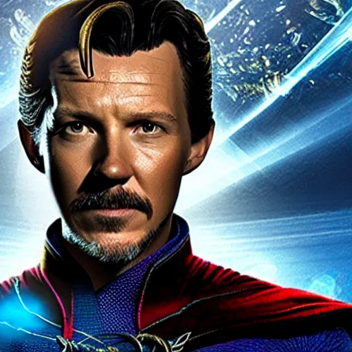 Image similar to tom holland as dr strange