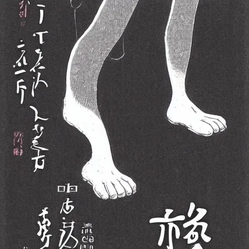 Image similar to cat standing on two feet, manga, junjo ito