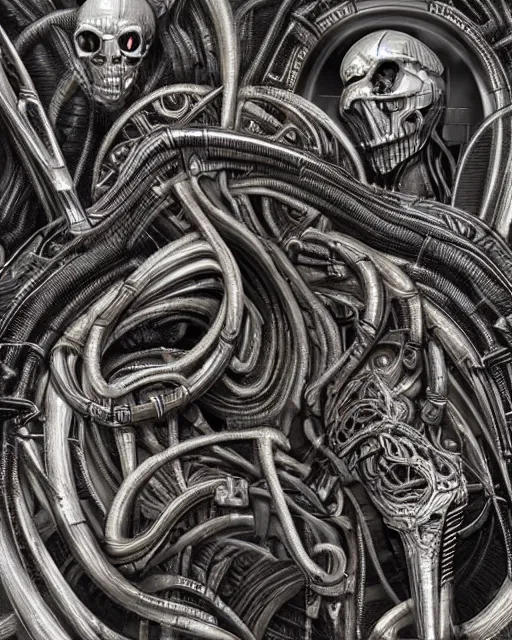 Prompt: balenciaga track by hr giger, biomechanical, 4 k, hyper detailed