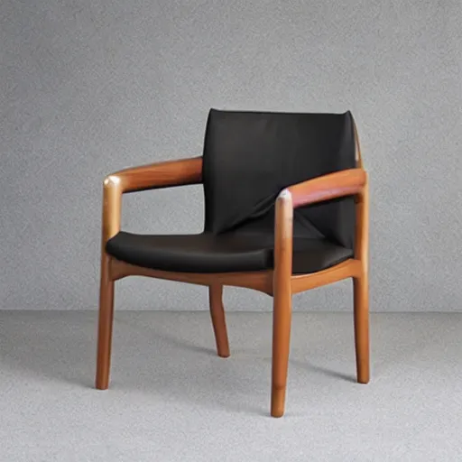 Image similar to photo of chair made of human skin