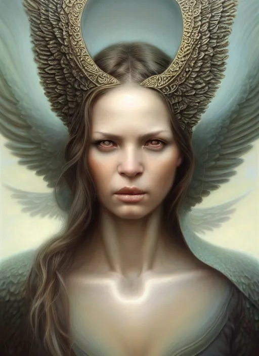 Prompt: tomboy as an angel, fine art, intricate, elegant, highly detailed, realistic hair, centered, digital painting, art station, conceptual art, soft, sharp focus, illustration, artwork, artgerm, tomasz alen kopera, peter mohrbacher, donato giancola, wlop, boris vallejo