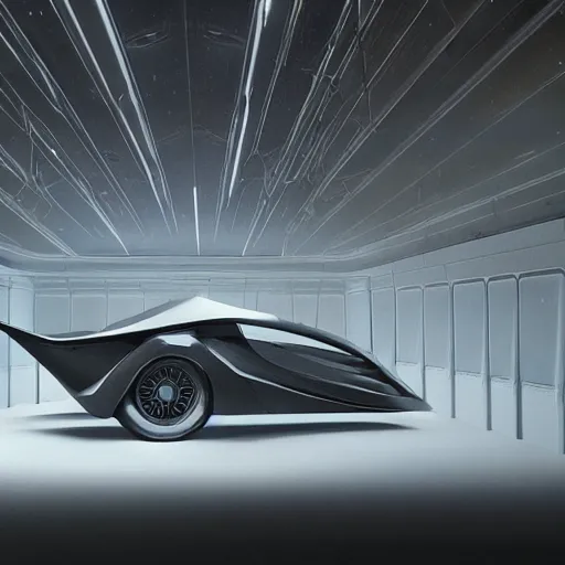 Image similar to sci-fi car and wall structure in the coronation of napoleon painting by Jacques-Louis David in the blade runner 2049 film and point cloud in the middle and everything in form of zaha hadid architects artwork by caravaggio unreal engine 5 keyshot octane lighting ultra high detail ultra hyper realism 8k 16k in plastic dark tilt shift full-length view