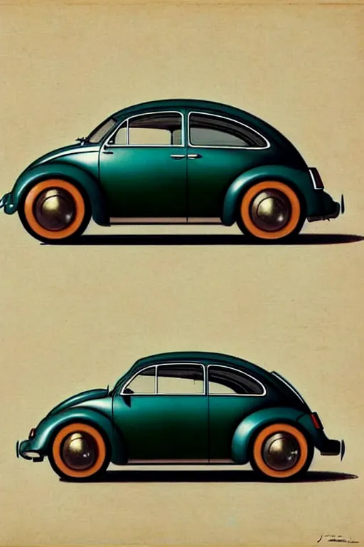 Image similar to ( ( ( ( ( 1 9 5 0 s retro future android robot fat robot scarab beetle wagon. muted colors., ) ) ) ) ) by jean - baptiste monge,!!!!!!!!!!!!!!!!!!!!!!!!!