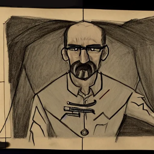 Image similar to voynich manuscript drawing of gordon freeman