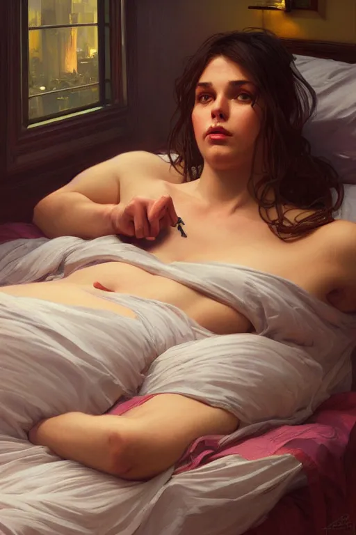 Image similar to groundhog cooking heroin lies on the bed, realistic portrait, highly detailed, digital painting, artstation, concept art, smooth, sharp focus, illustration, cinematic lighting, art by artgerm and greg rutkowski and alphonse mucha